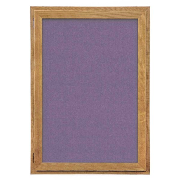 United Visual Products Outdoor Enclosed Combo Board, 72"x36", Black Frame/Blue & Black UVCB7236ODB-BLUE-BLACK - main